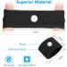 ACWOO Motion Sickness Wristbands 2 Pairs - Natural Anti-Nausea Relief for Kids & Adults - Car, Sea, Flying Travel - Black+White - Buy Online on GoSupps.com
