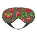 Lovely Strawberry Print Unisex Sleep Mask Double-Sided Eye Mask Ideal for Sound Sleep and Skin Care