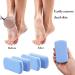 lmoikesz Glass Pumice Stone For Feet Easy To Clean Effective Callus Remover Double Sided Foot Scrub Blended Foot Pumice Stone - Buy Online on GoSupps.com