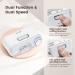 Automatic Electric Nail Clipper 2-in-1 with Trimmer & Light for All Ages - Baby Child Adult & Senior - White - Buy Online on GoSupps.com
