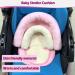 KAKIBLIN 2-in-1 Baby Head Support - Soft Infant Head & Body Support for Car Seat & Stroller, Light Pink - Buy Online on GoSupps.com