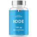 IODINE 150 MCG | 365 Small Tablets | Thyroid Iodine | Made in France | Potassium Iodide | Food Supplement | No Additives