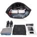 Small Black Mesh Drawstring Bag for Beach & Swimming Equipment | Heavy Duty Sport Storage - Buy Online on GoSupps.com