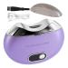 Automatic Electric Nail Clippers Electric Nail Clippers Electric Nail File Rechargeable Nail Clippers and File LCD Digital Display Nail Clippers with Light and 3 Speeds for and Purple