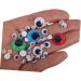 STOBOK 2 Boxes Handmade Adornment Diy Decoration Adornment Eye Shape Adornment Decorations Eyeball Boxed As Shownx2pcs 1.5X1.5cmx2pcs - Buy Online on GoSupps.com