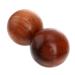 Gleavi 2st handball massage handle strength coach Weighed striking balls massage acupuncture point messages ball lacrosse baoding balls small exercise roll fitness ornaments wood