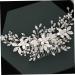 Mikinona Alloy Pearl Hair Comb Bridal Headdress Wedding Hair Comb Bridal Pearl Headwear Pearl Headpiece Headwear Decor Crystal Headdress Pearl Hair Combs Bride Hair Comb Bridal Headwear - Buy Online on GoSupps.com