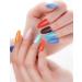 Kalolary 20PCS Nail Adhesive Wrap Nail Gel Polish Strips Full Wraps Nail Polish Stickers Cured Gel Nail Strips Self-Adhesive Gel Nail Wrap Stickers Decals(UV/LED Lamp Required) (Colorful 2) - Buy Online on GoSupps.com