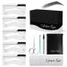 Eyebrow Stamp Stencil Kit - Effortlessly Achieve Perfect Brows with Our Eyebrow Stamp Stencil Kit - Includes Free Tweezers and Scissors for Expert Shaping and Grooming! Long Lasting & Waterproof