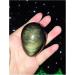 Crystal Beautiful Natural Gold Obsidian Stones Gem Decoration + Wood Bracket 50-60mm (Size : 1pc) - Buy Online on GoSupps.com