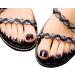 24Pcs Press On Toe Nails False Toenails for Women and Girls Short Glitter Toe Naiils Decorated Press On Toe Nails Full Cover Fake Toenails with Glue On Toenails for Women Blue - Buy Online on GoSupps.com