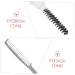 Baluue Beauty Tools Mascara Separator Eyelash Comb Lash Brush Eye Brow Brush Hair Combs Eye Lash Comb Brow Comb Eyebrow Brush Applicator Brow Brush Comb Eye Makeup Tools Plastic White - Buy Online on GoSupps.com