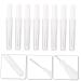 Didiseaon 20pcs Micro Eyebrow Brush Set - Mini Eyebrow Wands & Eyelash Cleaning Brushes - Professional Nylon Mascara Brushes with Caps - Perfect for Girls & Makeup Artists - 5.60x0.80 CM - Buy Online on GoSupps.com