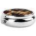 Portable Guitar Bass Pill Box - 3-Compartment Mini Organizer for Travel | Hinged Plastic Design | Ideal for Small Pills | Black - Buy Online on GoSupps.com