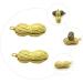VILLCASE 2pcs Artificial Peanut Pendant Purse Keychain Wealth Keychain Charms Gold Key Adornment To Open Bead - Buy Online on GoSupps.com