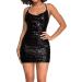 Shop Hanxiulin Women's Elegant Winter V Neck Party Dresses - Black Evening & Mini Dresses - Buy Online on GoSupps.com