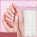 16 Pieces Semi Cured Gel Nail s for Women Gel Nail Sticker Long Lasting Gel Nail Wraps with Soft Glossy Gel Finish BSG0302 - Buy Online on GoSupps.com