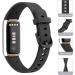 3 Pack Soft Silicone Sport Replacement Bands for Fitbit Luxe Women Small - Black, White, Gray | Includes Screen Protector Case - Buy Online on GoSupps.com