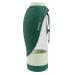 EMMI-PET 2in1 dog drinking bottle for on the go 600ml with 150ml of feed bag discharge water bottle ink. Aluminum carabiner portable drinking bottle to go for small & large dogs