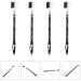 ULTECHNOVO 4 Pi ces Crayons Sourcils avec Peigne Int gr Stylos Sourcils pour Femmes Maquillage Dessiner - Buy Online on GoSupps.com