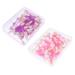 Balacoo 100pcs Use Girls Oval Makeup Eyeshadow Cosmetic Good Sides Double- Double Coutainer