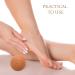 Patkaw 2-Pack Cork Massage Balls - 2.75-Inch High-Density Fitness Balls for Deep Tissue Relief Yoga & Muscle Recovery - Buy Online on GoSupps.com