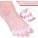 Toe Separators & Bunion Protectors - Hallux Valgus Straightener & Corrector Set for Pain Relief - Buy Online on GoSupps.com