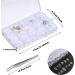 Wwyssz Glasses Repair Set - 12 Styles 60 Silicone Nose Pads 80 Screws & Tweezers for Eyeglasses & Sunglasses - Buy Online on GoSupps.com