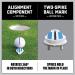 360 Rotating Golf Ball Marker for Perfect Alignment - Buy Online on GoSupps.com