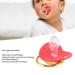 Baby Pacifier 6-18 Months | Heart Shape Rhinestones | BPA Free Silicone | Luxurious Gift (Red) - Buy Online on GoSupps.com