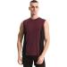 Ymmchy Men's Gym Tank Top 4-Pack Sleeveless Muscle Shirt Quick Dry Bodybuilding Undershirt in Dark Gray Light Gray Dark Blue and Wine Red - Ideal Fitness Apparel for International Shipping - Buy Online on GoSupps.com