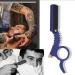 Buy Sonew Retro Barber Razor for Men - Straight Edge Wooden Handle Replaceable Blades & Beard Styling Set (Blue) - International Shipping Available - Buy Online on GoSupps.com
