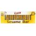 Nature's Sesame Bar 4.5oz. 4 packs.