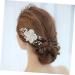 FRCOLOR Crystal Hair Comb Tiara Bridal Hair Comb Decor Hair Comb Decorate Bride Wedding - Buy Online on GoSupps.com