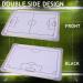 Tonchean Double-Sided Football Coaching Board | Aluminum Tactical Magnetic Clipboard Kit with Magnets, Marker Pen, and Eraser - Buy Online on GoSupps.com