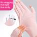GEN'C B AUTY Anti UV Gloves Anti UV Light Fingerless Manicure Gloves Multicolors 1 pair Pink - Buy Online on GoSupps.com