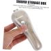 Buy Wofashpuret 3-Piece Razor Storage Box | Travel Case & Safety Holder for Manual Shaving | Clip-On Razor Covers & Carrier Bag - Buy Online on GoSupps.com