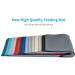 AUDWUD Silicone Waterproof Pet Feeding Mat - Anti-Slip Grey Bowl Mat 18.5 x 11.5 - Buy Online on GoSupps.com