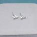 Boho Thunder Studs Earrings - Silver Lightning Bolt Jewelry for Women & Girls | Cute Friendship Gift - Buy Online on GoSupps.com