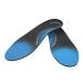 Arch Support Insoles EVA Orthotics Shoe Inserts Silicone Points 1 Pair Ergonomic Design for Everyday Use or Travel Adult (L)