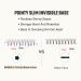 EMEDA Thin Base 6D Premade Fans Volume Lash Extensions - 6D-0.07-C 9-15mm - Buy Online on GoSupps.com