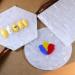 Nail Art Color Mixing Pallet Paint Mixing Materials Very Durable Nail Art Polish Mixing Plate Beauty Salon for Home Salon Shop Manicure Store - Buy Online on GoSupps.com