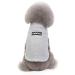 Shop Tineer XL Gray Pet Dog Winter Coat - Warm Cashmere Fleece Jacket for Small to Medium Dogs - Buy Online on GoSupps.com