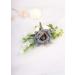 Kercisbeauty Dusty Blue Wedding Floral Hair Comb Navy Blue Headband for Brides Garden Wedding Bridal Bridesmaide Headpiece Girl Prom Hair Dress - Buy Online on GoSupps.com