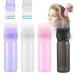 FCSNJH 4 pieces hair oil applicator 160ml hair oil applicator Bottle Hair Care Hair Oiling Applicator hair dye aplicator vials for oil hair Rosemary Oil for Hair (purple white pink black)