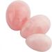 Rose Quartz Yoni Eggs & Ben Wa Balls Set - Pelvic Floor Trainer - 3 Sizes - Postpartum Relaxation & Bladder Exercise - Buy Online on GoSupps.com