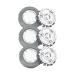 Lot De 3 T tes De Rasoir De Rechange Compatibles Avec Philips HQ3 HQ4 HQ55 HQ6861 HQ6863 HQ6868 HQ6874 HQ6879 HQ6900 HQ6920 HQ6940 6970 HQ6990