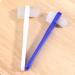 Denture Cleaning Brush 2pcs for False Teeth - Double-Ended Toothbrush (White+ Blue) - Buy Online on GoSupps.com