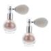 Mipcase 4 Pcs Spray Glitter Loose Powder Spray Sparkle Powder Spray Makeup Powder Sprayer Body Makeup Female Gift Highlighter Sprayer High Gloss Body Shimmer Hair Girl Glass Bottle Dusting