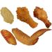 Zerodeko 10 Pcs Simulation Chicken Leg Chicken Wings Imitated Chicken Wings Chicken Wings Models Kitchen Props for Home Fake Food Lifelike Fast Foods Food Decor Chickens Pvc Toy Artificial Assorted Colorx2pcs 11X3.8X2.2CMx2pcs - Buy Online on GoSupps.com